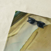 アイスクリームスコップケーキ ビーチタオル (インサイチュ)