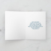 アイスクリームスコップスウィンドスプリンクル誕生日 カード (内部)