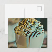 アイスクリームスコップチョコレート ポストカード (正面/裏面)