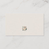 アイスクリームスコップドアップフローラレシピブライダルシャワー エンクロージャーカード (裏面)