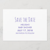 アイスクリームスコップ振りかける日付を保存 セーブザデート (裏面)