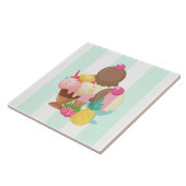 アイスクリームスコップ2017年12月 タイル (側面)