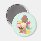 アイスクリームスコップ2017年12月 マグネット (正面/裏面)