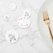 アイスクリームスタンドスウィートピンクバースデーパーティー コンフェッティ (グループ)