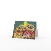 アイスクリームスタンドノートカード魅力的 – 写真G