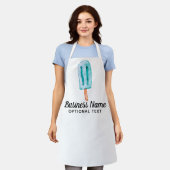 アイスクリームストア エプロン (着用した状態)