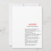 アイスクリームスプリンクル赤ちゃんシャワー – 編集可能な名前， 5x7 招待状 (裏面)