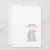 アイスクリームスプリンクル赤ちゃんシャワー – 編集可能な名前， 5x7 招待状 (裏面)