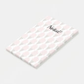 アイスクリームスワールストロベリーピンク ポストイット (アングル)