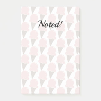 アイスクリームスワールストロベリーピンク ポストイット