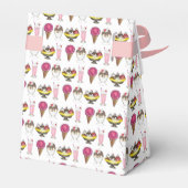 アイスクリームソーシャルバナナスプリットサンデーコーンシェイク フェイバーボックス (裏面サイド)