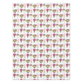 アイスクリームソーシャル好意バナナスプリットサンデーコーン テーブルクロス (正面)