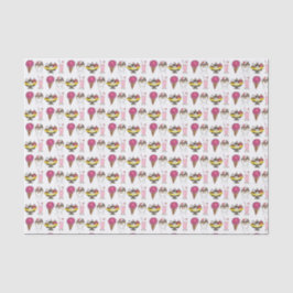 アイスクリームソーシャル好意バナナスプリットサンデーコーン 薄葉紙