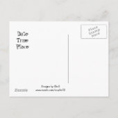 アイスクリームソーシャル招待状 インビテーションポストカード (裏面)