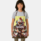 アイスクリームチョコレートキャンディDIY名前の男の子の女の子 エプロン (インサイチュ)