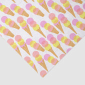 アイスクリームティッシュペーパー 薄葉紙 (詳細)