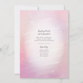 アイスクリームテーマのブライズシャワー 招待状 (裏面)