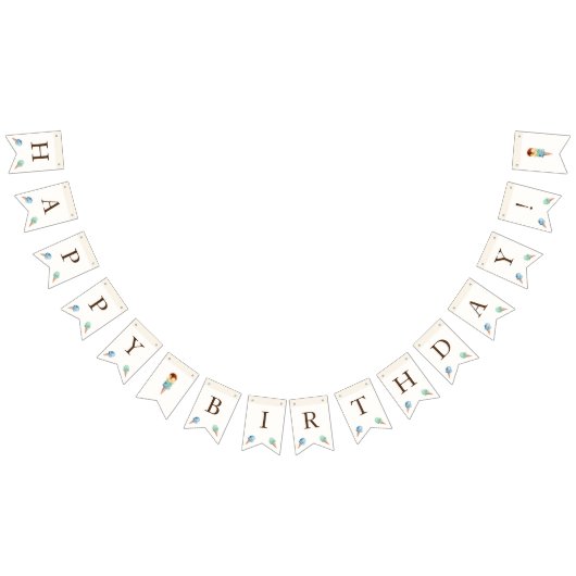 アイスクリームテーマ誕生日パーティバンティングフラッグ バンティングフラッグ (全)