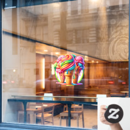 アイスクリームテーマ – おいしい! ウィンドウサイン