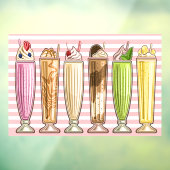 アイスクリームテーマ – おいしい！ ウィンドウサイン (シート3)