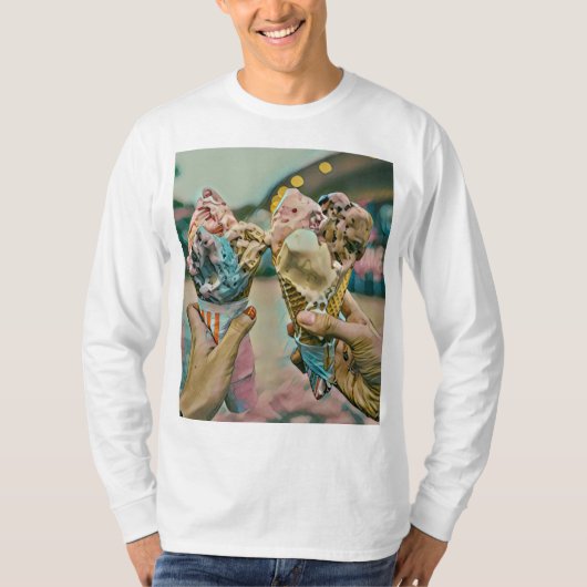 アイスクリームデイギフト Tシャツ (正面)