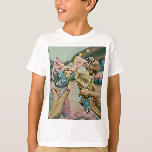 アイスクリームデイギフト Tシャツ (正面)