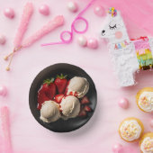 アイスクリームデザート紙ボウル ペーパーボウル (パーティー)