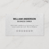 アイスクリームデザート ロイヤリティカード (裏面)