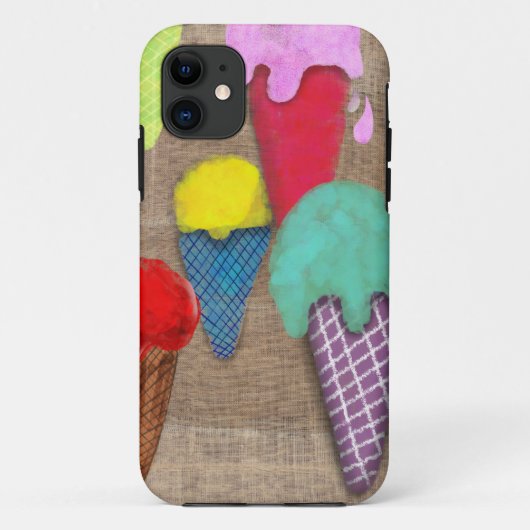 アイスクリームデザートiPhone / iPadケース Case-Mate iPhoneケース (裏面)
