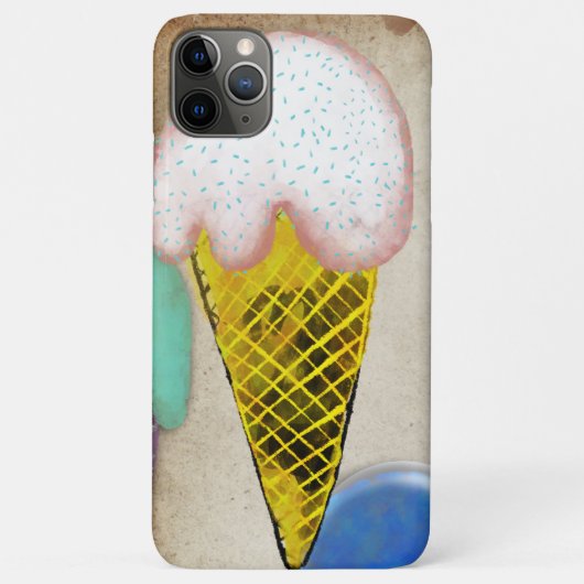 アイスクリームデザートiPhone / iPadケース Case-Mate iPhoneケース (裏面)