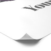 アイスクリームトラックカスタム文字ポスター ポスター (角)