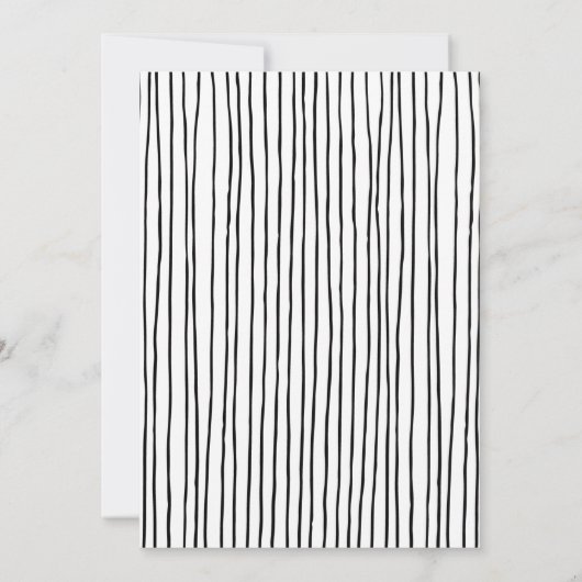 アイスクリームトラックガールフォト誕生日 招待状 (裏面)