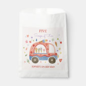 アイスクリームトラックスクープのおもしろい子供の誕生日 フェイバーバッグ (正面)