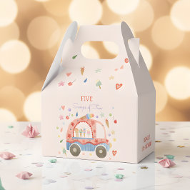 アイスクリームトラックスクープのおもしろい子供の誕生日 フェイバーボックス