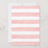 アイスクリームトラック誕生日招待状アイスピンクスクープ 招待状 (裏面)