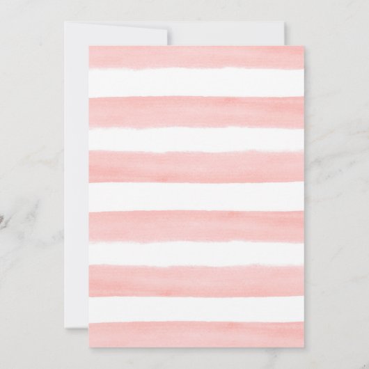 アイスクリームトラック1st誕生日招待状ピンクスイートワン 招待状 (裏面)