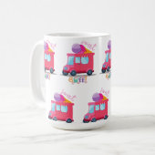 アイスクリームトラック コーヒーマグカップ (正面左)