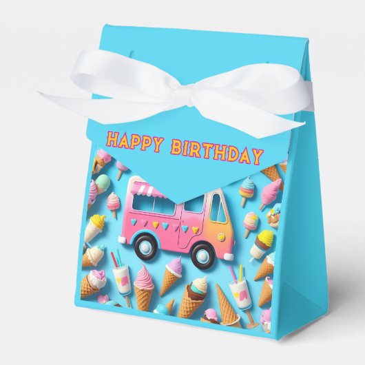 アイスクリームトラック フェイバーボックス (正面サイド)