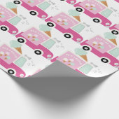 アイスクリームトラック ラッピングペーパー (角)