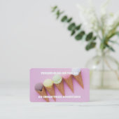 アイスクリームトラック 名刺 (スタンド正面)