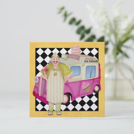 アイスクリームトラック – SRF 招待状 (スタンド正面)