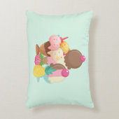 アイスクリームトリオネオポリタン風味 アクセントクッション (正面(垂直))