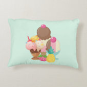 アイスクリームトリオネオポリタン風味 アクセントクッション (裏面)