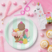 アイスクリームトリオネオポリタン風味 ペーパープレート (パーティー)