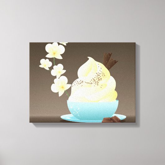 アイスクリームトリート キャンバスプリント (正面)