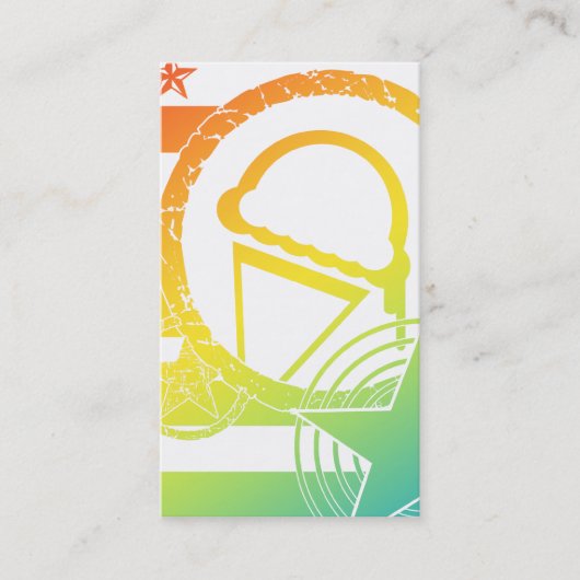 アイスクリームドリップズロイヤリティカード ロイヤリティカード (正面)