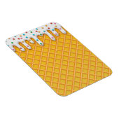 アイスクリームドリップワッフルコーン マグネット (右側)