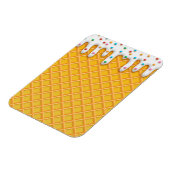 アイスクリームドリップワッフルコーン マグネット (左側)