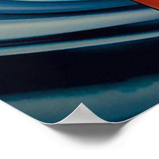 アイスクリームドリームのエアブラシアート ポスター (角)