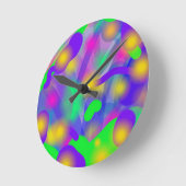 アイスクリームドリーム ラウンド壁時計 (傾斜)